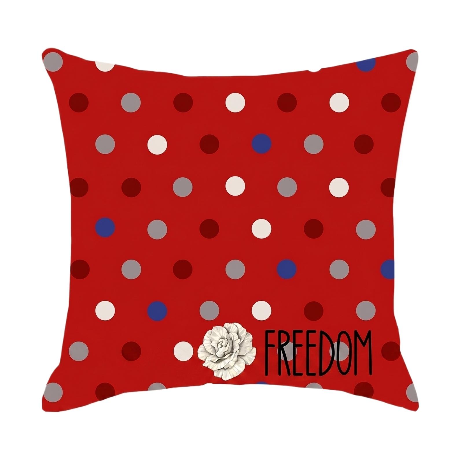 Decorative Throw Pillow Cover for Sofa Cushion with Striped Pattern and Star Accents Suitable for Seasonal and Holiday Home Decoration One Size
Decorative Throw Pillow Cover for Sofa Cushion with Striped Pattern and Star Accents Suitable for Seasonal and Holiday Home Decoration One Size