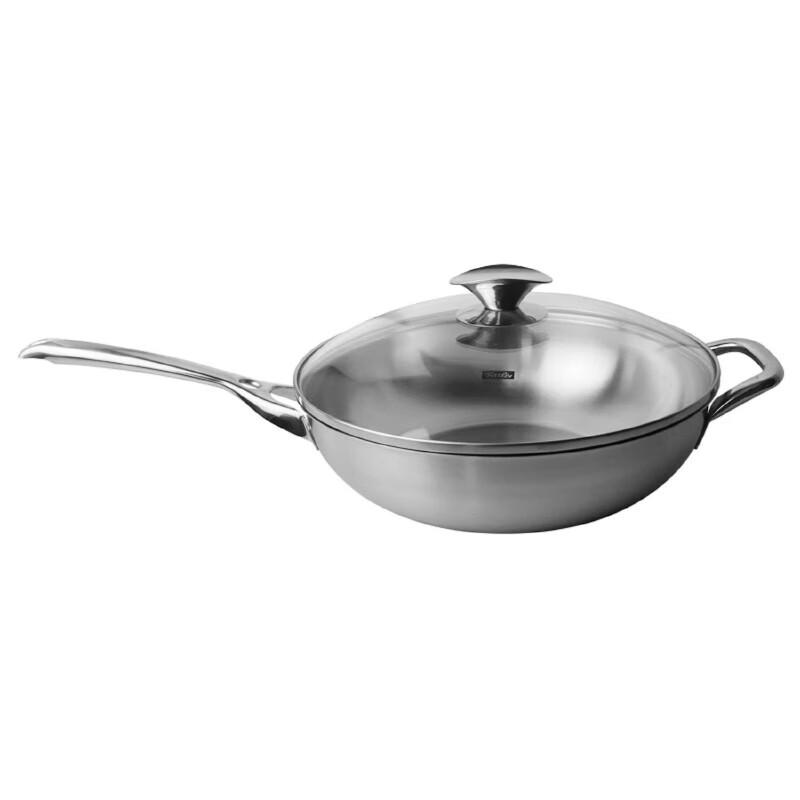 Fissler Copenhagen 30cm Wok with Glass Lid
Fissler Copenhagen 30cm Wok with Glass Lid