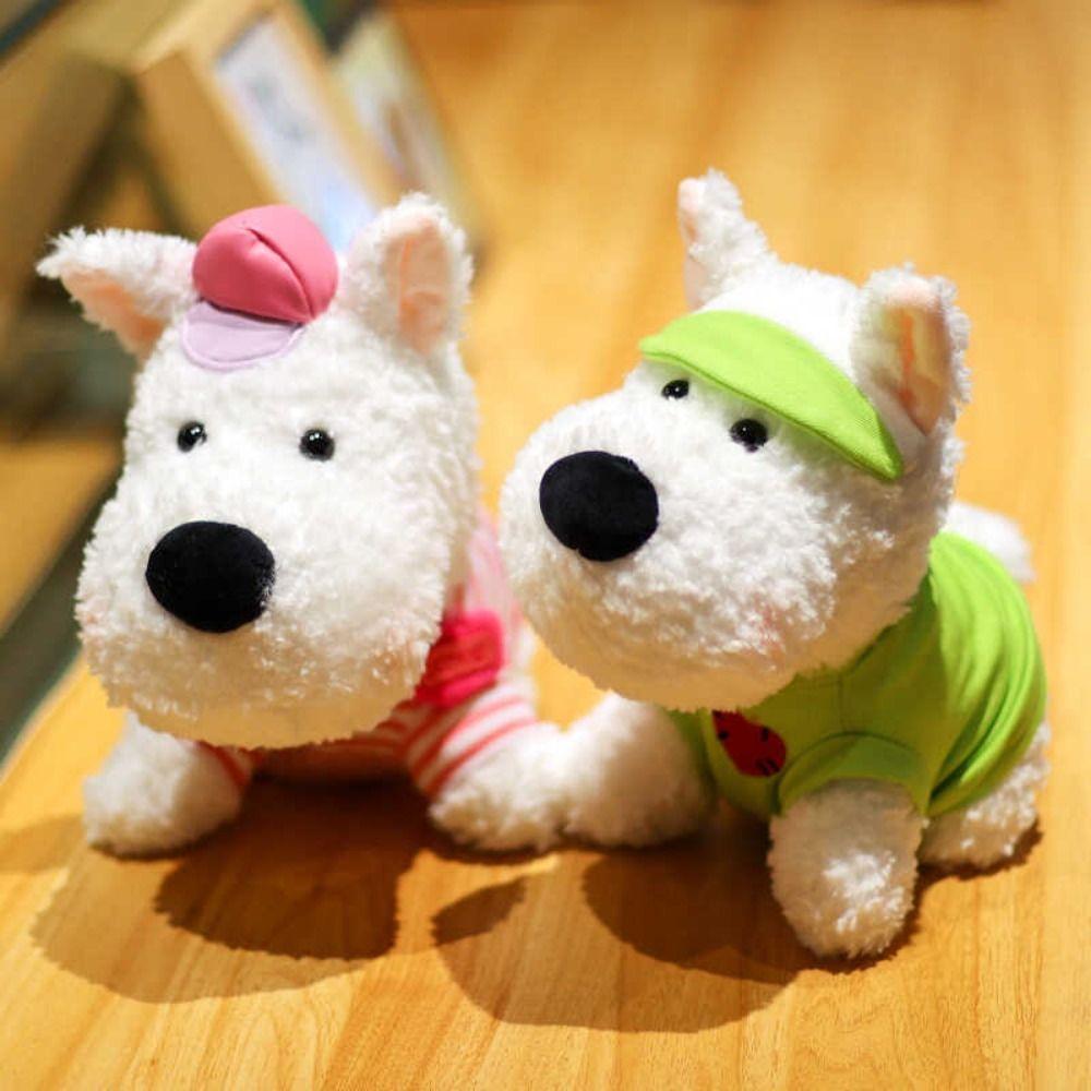 Dress Up Plush Puppy Plush Doll Fluffy West Highland Plush Toy Sleeping Pillow Christmas Gift
Dress Up Plush Puppy Plush Doll Fluffy West Highland Plush Toy Sleeping Pillow Christmas Gift