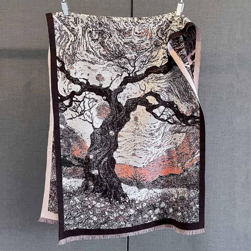 Осенний утолщенный теплый и ветрозащитный модный жаккардовый шарф женский новый контрастных цветов для выхода в свет двусторонний дорожный платок-шаль 185*65cm
Осенний утолщенный теплый и ветрозащитный модный жаккардовый шарф женский новый контрастных цветов для выхода в свет двусторонний дорожный платок-шаль 185*65cm