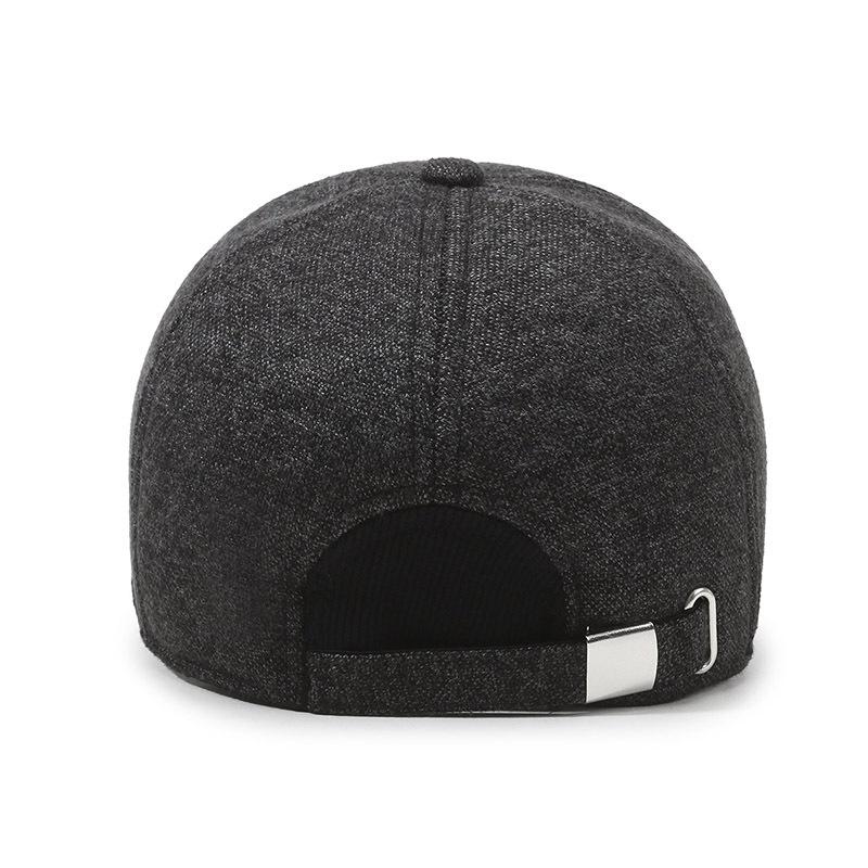 Hat Men S Baseball Cap Simple Fashion Cap Middle-Aged And Elderly Men S Outdoor Leisure Warm Ear Hat Adjustable чорний
Hat Men S Baseball Cap Simple Fashion Cap Middle-Aged And Elderly Men S Outdoor Leisure Warm Ear Hat Adjustable чорний
