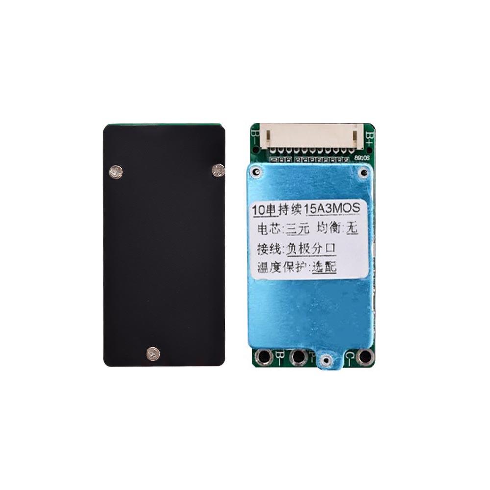 10S 36V 15A 18650 Li-Ion Battery Protection PCB Split port Same port BMS PCB with Balancer for Electric Vehicles
10S 36V 15A 18650 Li-Ion Battery Protection PCB Split port Same port BMS PCB with Balancer for Electric Vehicles