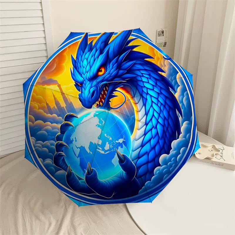 1PC Dragon Globe Umbrella-8-Rib Reinforced, Automatic Open, Lightweight & Durable, Cute Fashion Accessory for Outdoor-W117
1PC Dragon Globe Umbrella-8-Rib Reinforced, Automatic Open, Lightweight & Durable, Cute Fashion Accessory for Outdoor-W117
