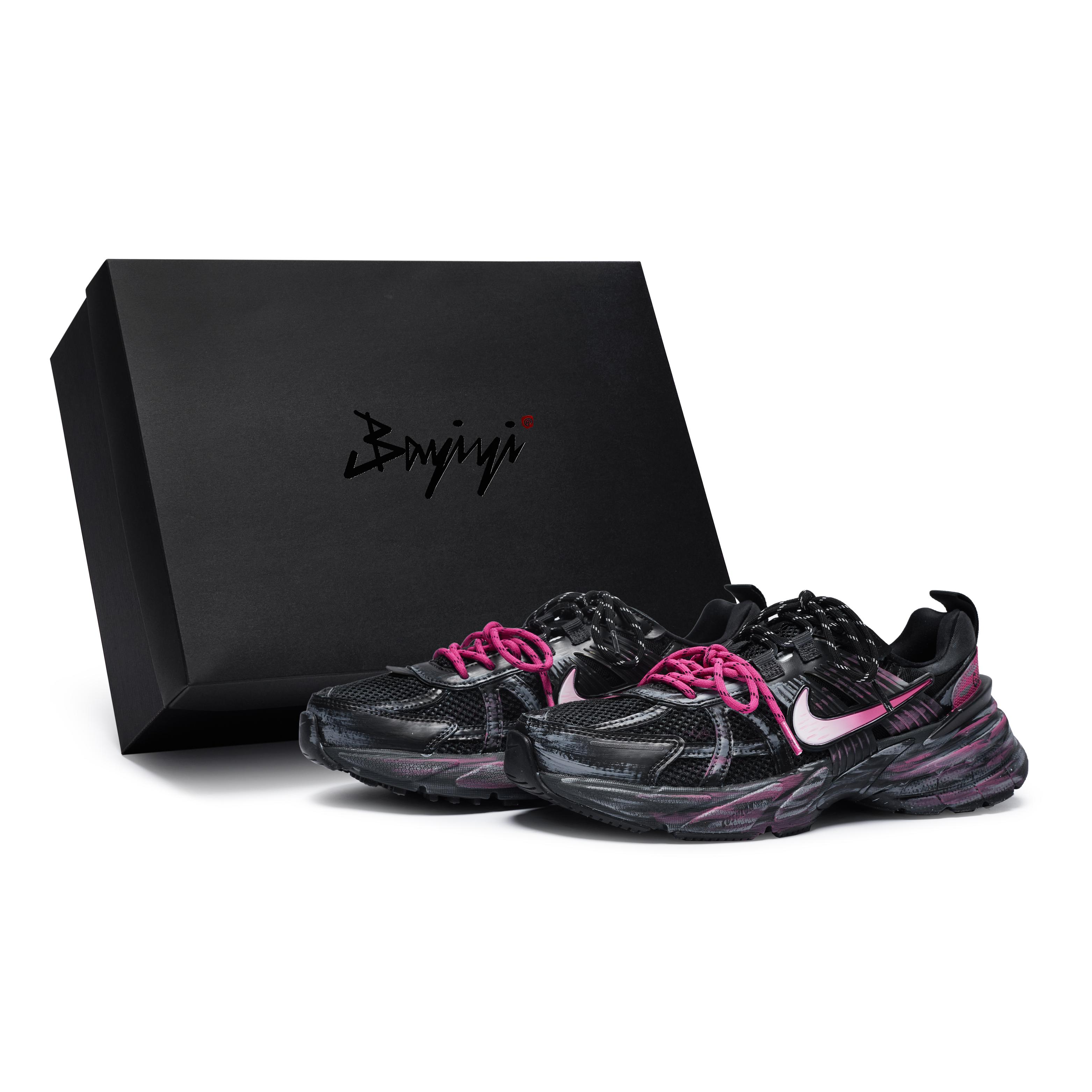 Nike V2K Run Slip Resistant Abrasion Resistant Low top Running Shoes Unisex Black Pink FD0736-001(Team80-S-BOX) 40
Nike V2K Run Slip Resistant Abrasion Resistant Low top Running Shoes Unisex Black Pink FD0736-001(Team80-S-BOX) 40