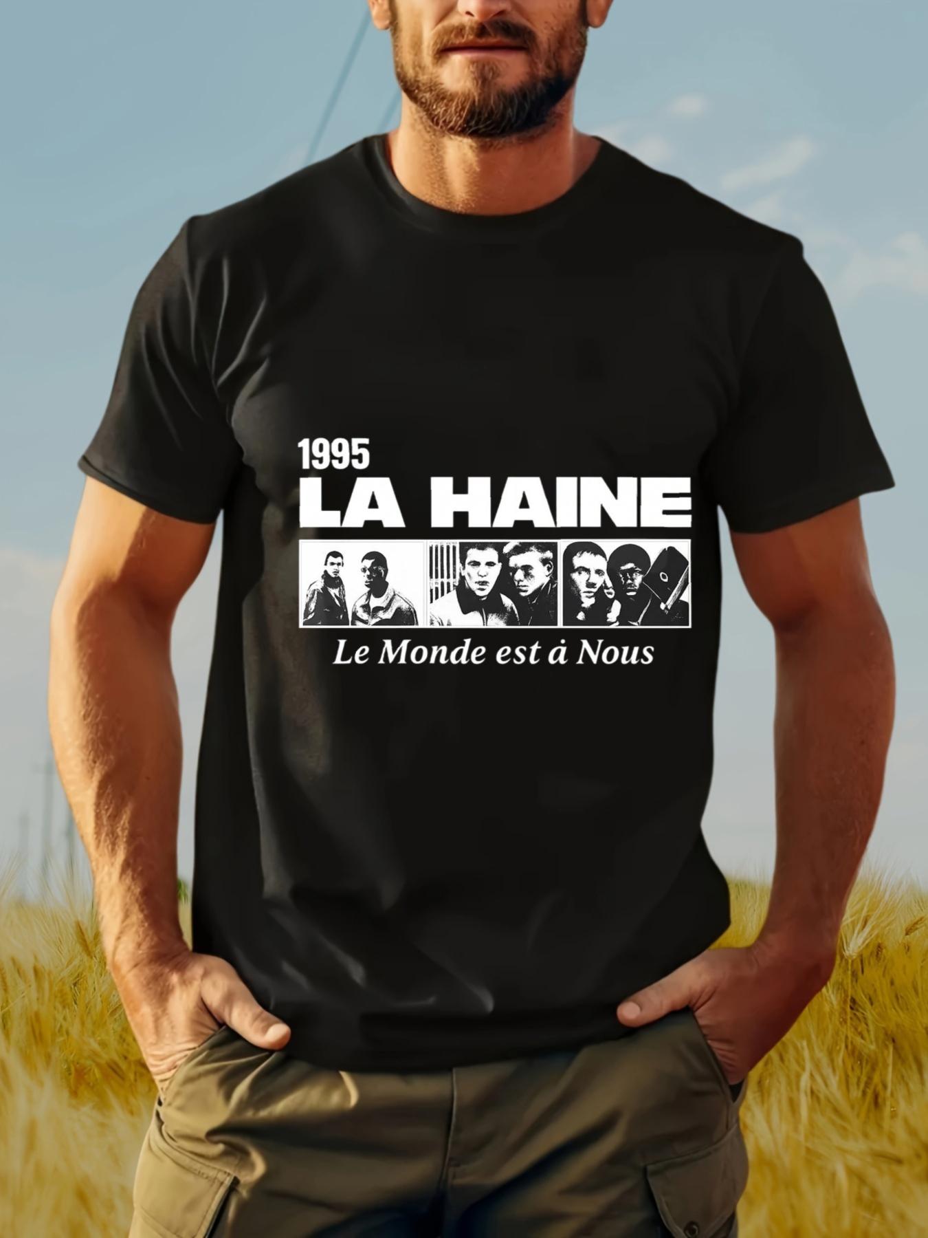 Men S 1995 Film La Haine Black And White Photo Print T-Shirt - Breathable French Streetwear Top Featuring Bold Text XL
Men S 1995 Film La Haine Black And White Photo Print T-Shirt - Breathable French Streetwear Top Featuring Bold Text XL