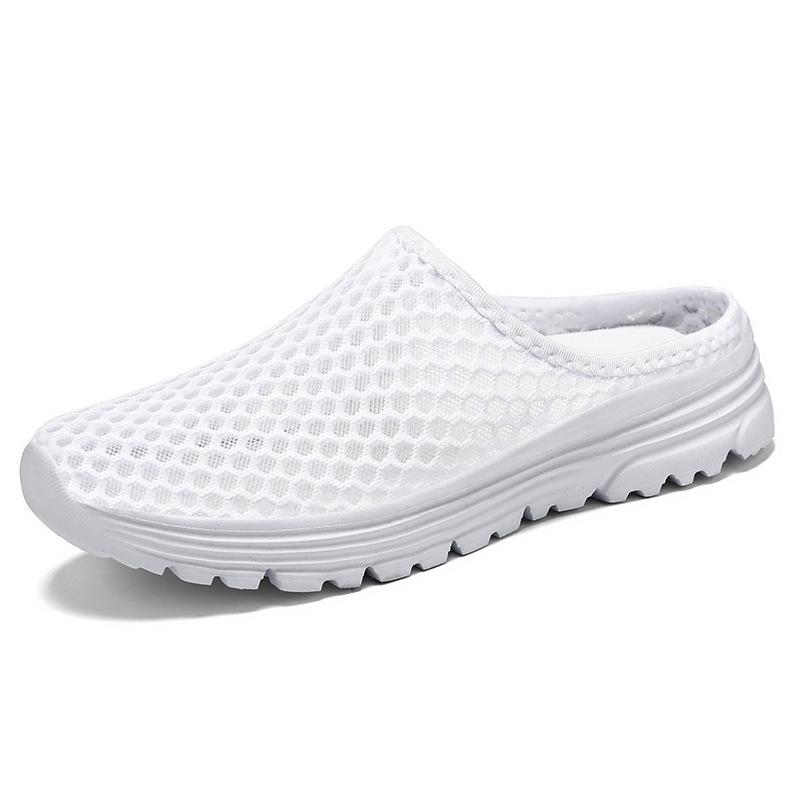 Жіночі дихаючі сітчасті сліпони - М яка підошва, Великий розмір, Повсякденний комфорт 40 білий
Жіночі дихаючі сітчасті сліпони - М яка підошва, Великий розмір, Повсякденний комфорт 40 білий