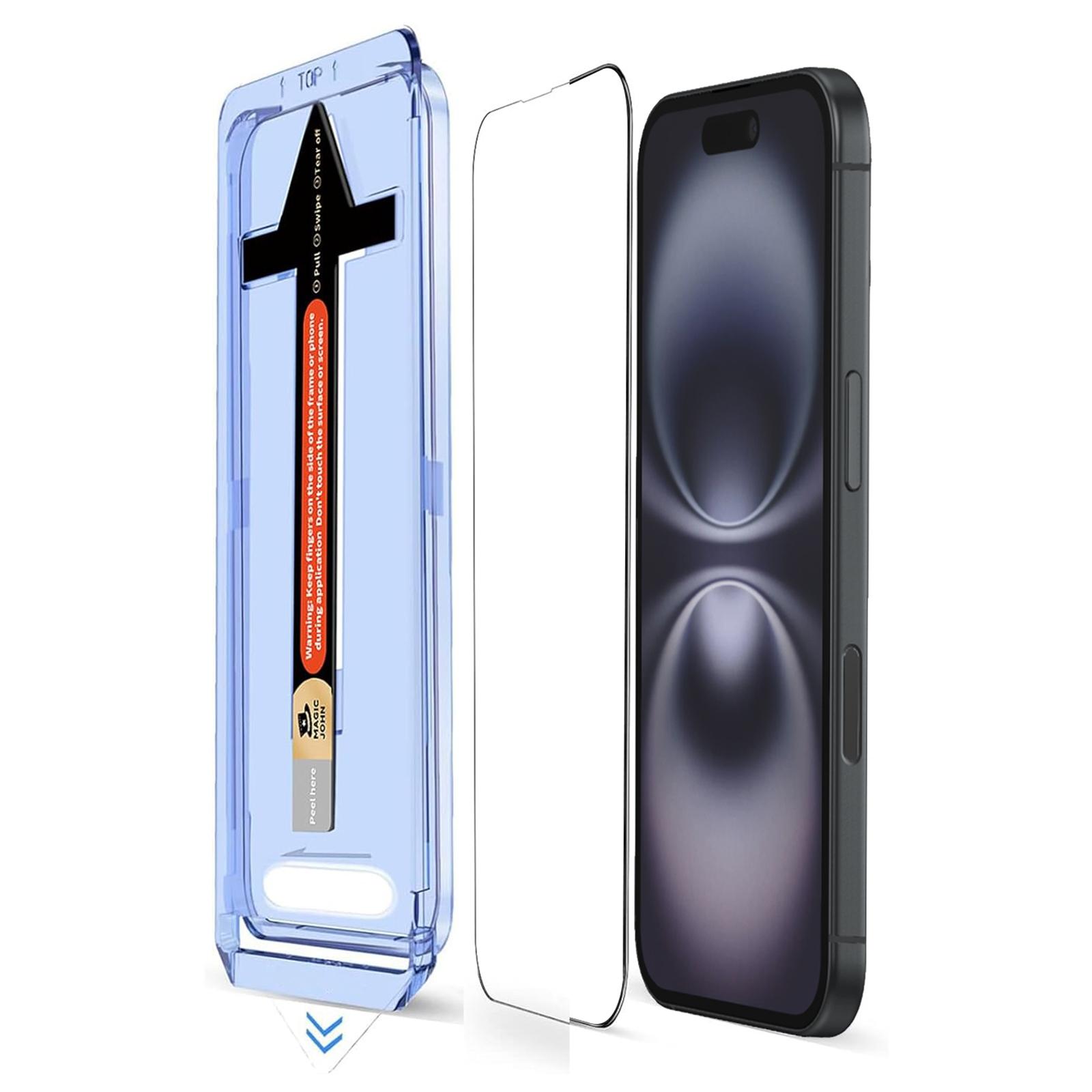 For iPhone 16 Plus Tempered Glass HD Clear Screen Protector with Automatic Dust Removal Tool Type A
For iPhone 16 Plus Tempered Glass HD Clear Screen Protector with Automatic Dust Removal Tool Type A