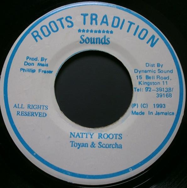 7inch Record TOYAN & ERROL SCORCHER - Natty Roots NONE Roots Tradition 1993 Jamaica Reggae, Ska & Dub Used
7inch Record TOYAN & ERROL SCORCHER - Natty Roots NONE Roots Tradition 1993 Jamaica Reggae, Ska & Dub Used