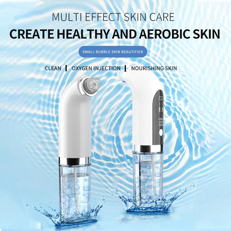 Blackhead Pore Remover Small Water Bubbles Vacuum Suction Facial Cleaner Electric Whitehead Extractor Tool Home Beauty Equipment Type A
Blackhead Pore Remover Small Water Bubbles Vacuum Suction Facial Cleaner Electric Whitehead Extractor Tool Home Beauty Equipment Type A