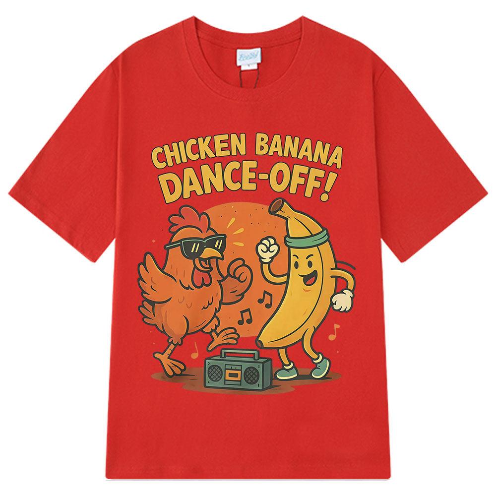 Funny Chicken Banana Dance Cut Meme Women Unisex TShirt Summer Short-sleeved Harajuku Trendy T-shirt Unisex Tees Streetwear 4XL
Funny Chicken Banana Dance Cut Meme Women Unisex TShirt Summer Short-sleeved Harajuku Trendy T-shirt Unisex Tees Streetwear 4XL