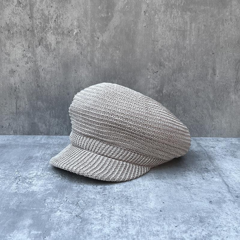 25 Washable High Cranial Top Showing Face Small Versatile Striped Breathable Beret Women S Spring Summer Duck Tongue Newsboy Hat M(56-58cm)
25 Washable High Cranial Top Showing Face Small Versatile Striped Breathable Beret Women S Spring Summer Duck Tongue Newsboy Hat M(56-58cm)