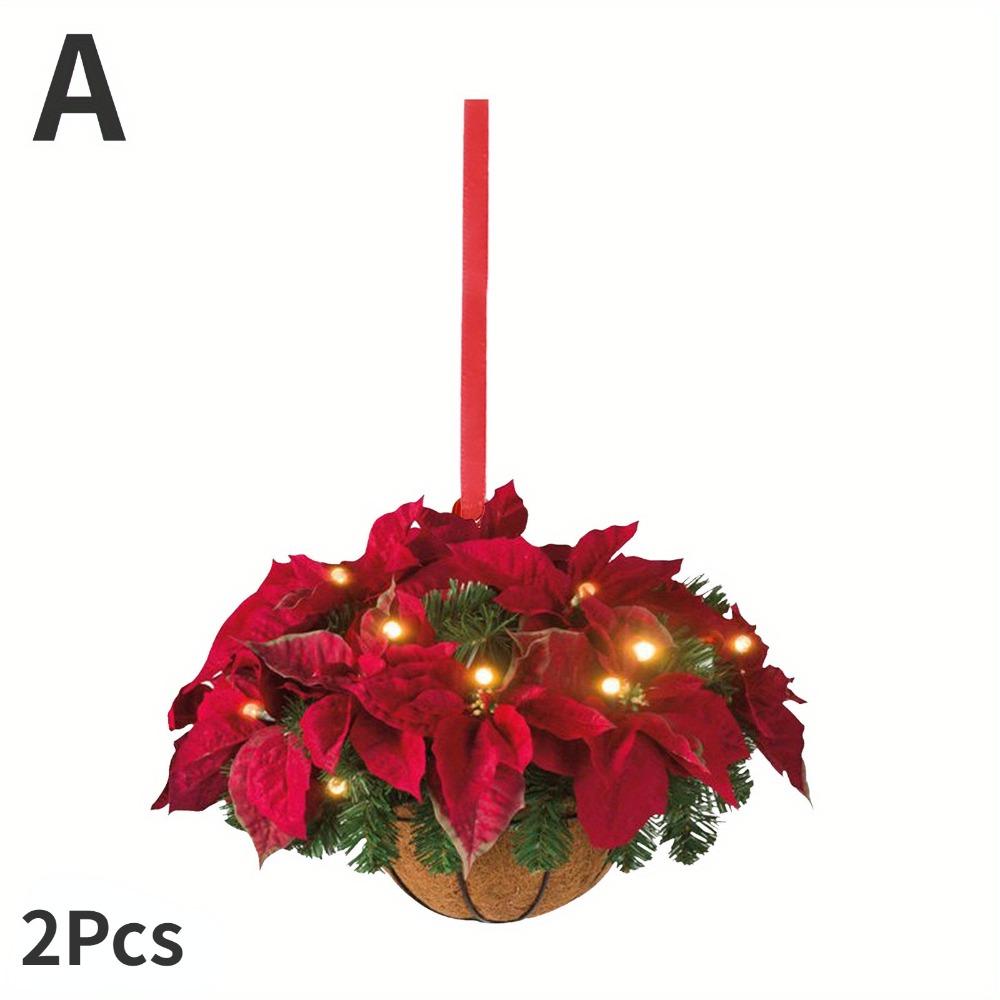 2 шт. різдвяний кошик з квітами, підвісні прикраси, різдвяна ялинка, соснова шишка, підвіска, різдвяні прикраси для дому A-2Pcs
2 шт. різдвяний кошик з квітами, підвісні прикраси, різдвяна ялинка, соснова шишка, підвіска, різдвяні прикраси для дому A-2Pcs
