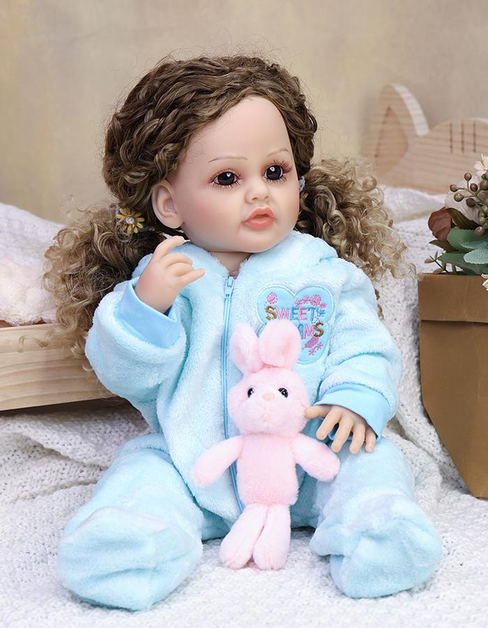 KEIUMI Realistic 22 Inch Reborn Baby Doll Full Silicone Vinyl 3D Skin Cute Newborn Girl Toy Children Gift 22 inch
KEIUMI Realistic 22 Inch Reborn Baby Doll Full Silicone Vinyl 3D Skin Cute Newborn Girl Toy Children Gift 22 inch