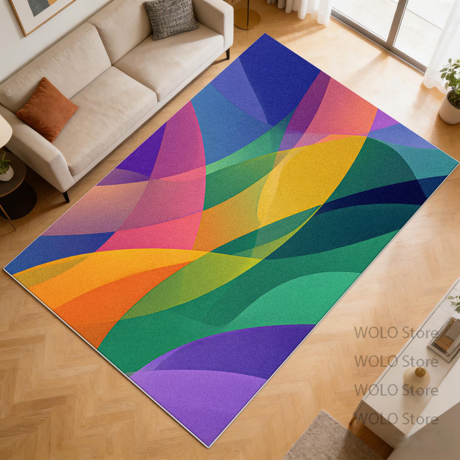 Abstract Multicolour Carpets Bedroom Living Room Easy Care Non-slip Floor Mat Large Area Lounge Customizable Rug Cloakroom 60x90cm
Abstract Multicolour Carpets Bedroom Living Room Easy Care Non-slip Floor Mat Large Area Lounge Customizable Rug Cloakroom 60x90cm