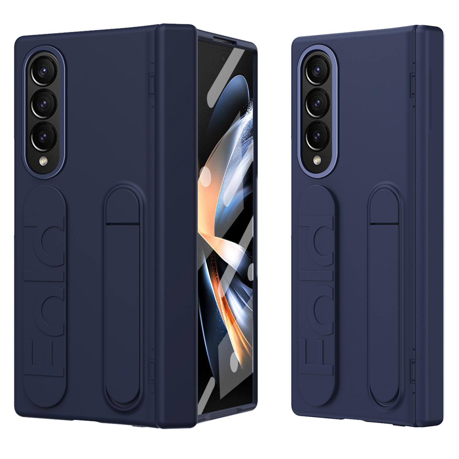Чохол для Samsung Galaxy Z Fold4 5G з підставкою та ремінцем на зап ястя, PC чохол для телефону з плівкою із загартованого скла Blue
Чохол для Samsung Galaxy Z Fold4 5G з підставкою та ремінцем на зап ястя, PC чохол для телефону з плівкою із загартованого скла Blue