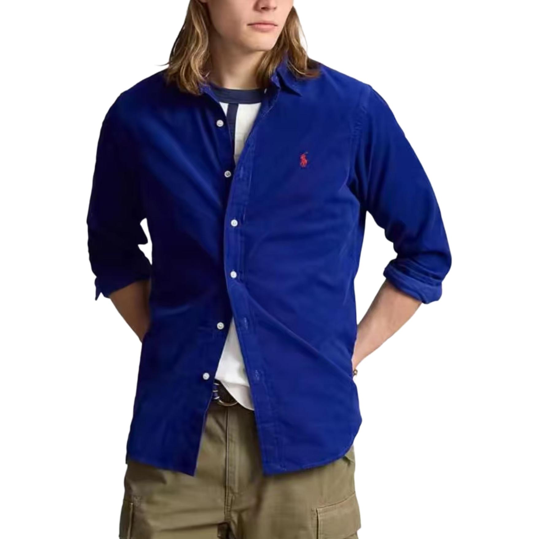 Polo Ralph Lauren Однотонная рубашка с воротником поло и длинным рукавом для мужчин 710811684-034 M
Polo Ralph Lauren Однотонная рубашка с воротником поло и длинным рукавом для мужчин 710811684-034 M