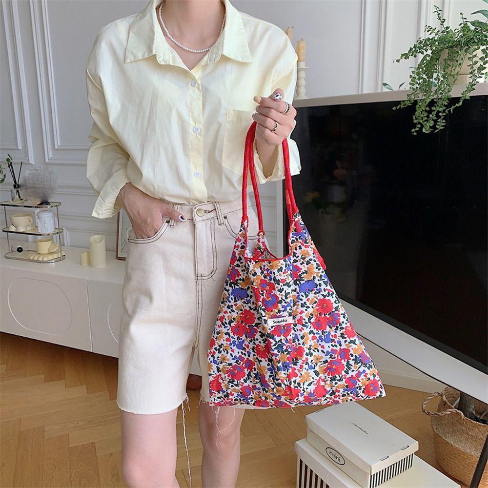 Floral Shoulder Bag Large Capacity Work Tote Bag Shopping Bag Purse Shoulder Streetwear
Floral Shoulder Bag Large Capacity Work Tote Bag Shopping Bag Purse Shoulder Streetwear