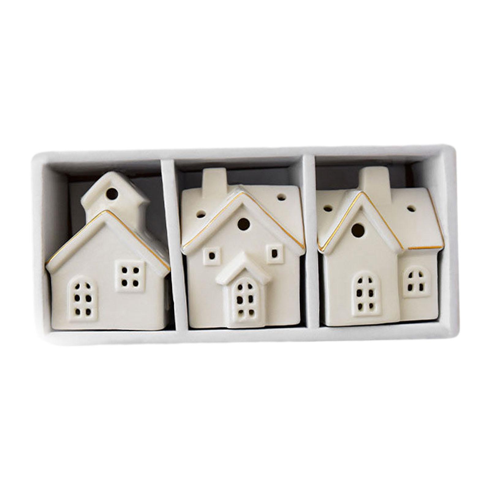3 Pieces Christmas Miniature House Statue Table Centerpiece Craft Xmas Village Toy for Shelf Living Room Holiday Indoor Office
3 Pieces Christmas Miniature House Statue Table Centerpiece Craft Xmas Village Toy for Shelf Living Room Holiday Indoor Office