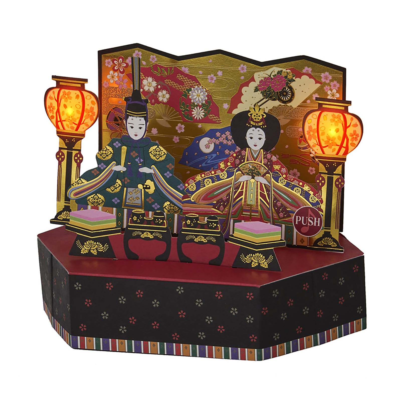 Sanrio Message Card Hinamatsuri Light Melody Prince and Princess Decoration JHN 719013 (SANRIO) & 12-5 чёрный
Sanrio Message Card Hinamatsuri Light Melody Prince and Princess Decoration JHN 719013 (SANRIO) & 12-5 чёрный