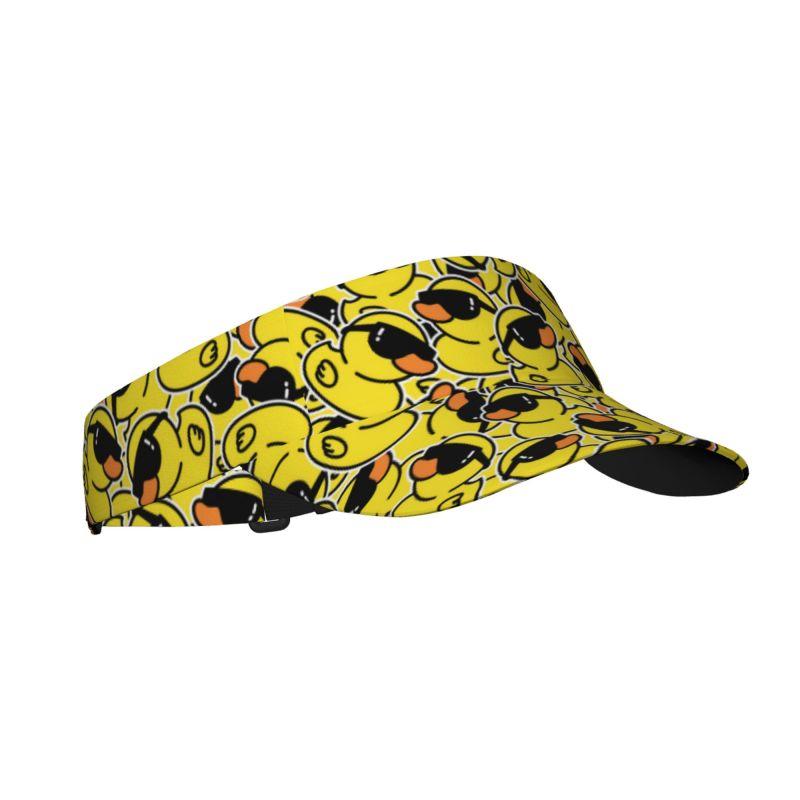 Rubber Cartoon Ducks Sun Visor Hats Cute Yellow Ducks Lightweight Packable Cooling Empty Top Hat for Sports Running Tennis Golf
Rubber Cartoon Ducks Sun Visor Hats Cute Yellow Ducks Lightweight Packable Cooling Empty Top Hat for Sports Running Tennis Golf