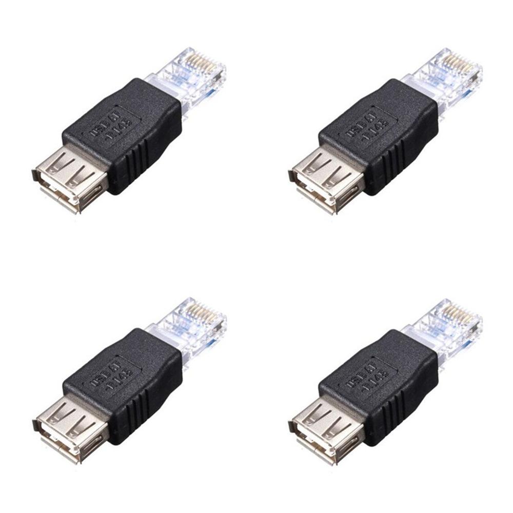 4 шт. Разъем RJ45 папа - USB AF A мама Адаптер Розетка Сеть LAN Ethernet Роутер Штекер
4 шт. Разъем RJ45 папа - USB AF A мама Адаптер Розетка Сеть LAN Ethernet Роутер Штекер