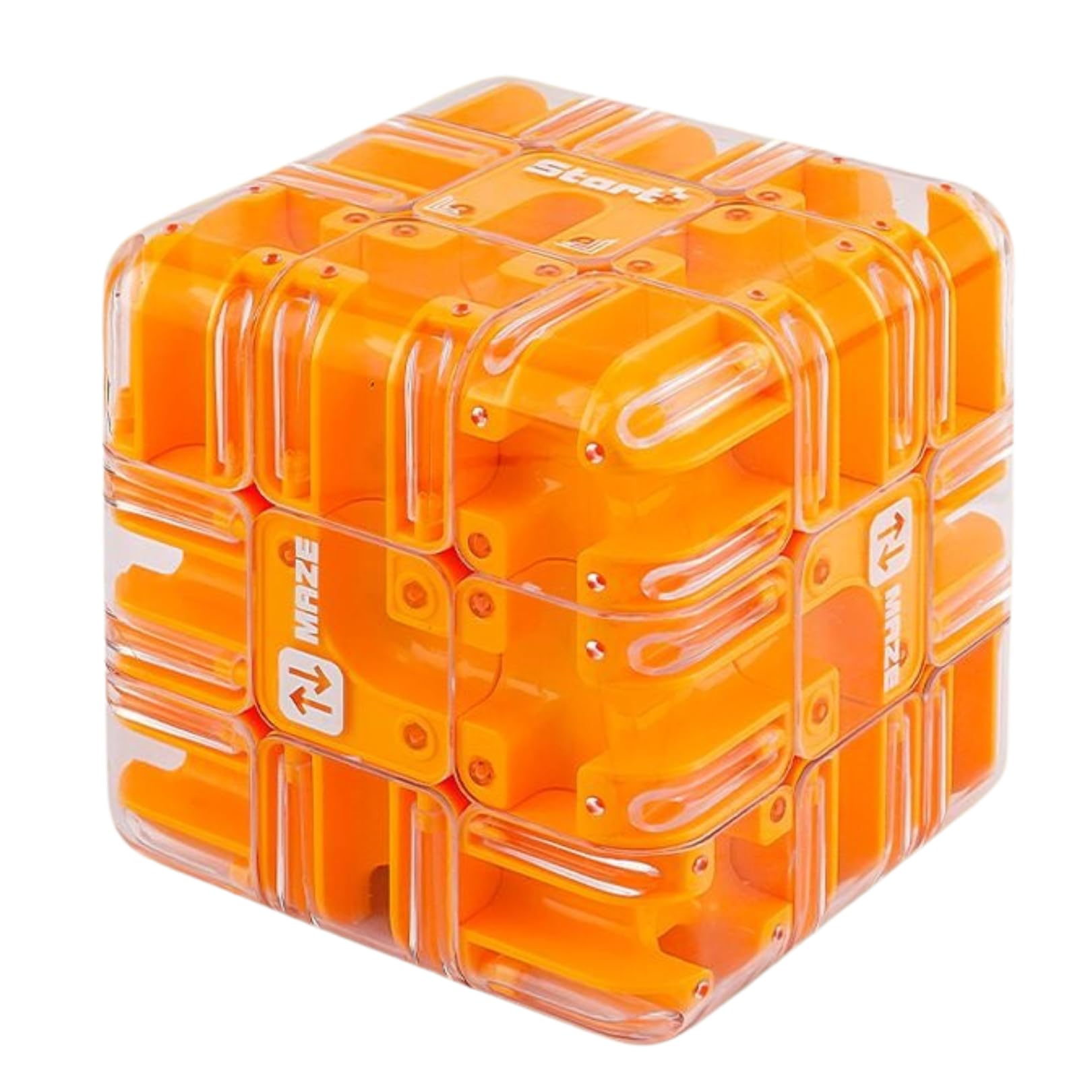 cocoriko 3D Cube 3D Labyrinth Educational 3D Time Gift Maze, Maze, Ball, Toy, Puzzle, Killer, (Orange) сірий колір
cocoriko 3D Cube 3D Labyrinth Educational 3D Time Gift Maze, Maze, Ball, Toy, Puzzle, Killer, (Orange) сірий колір