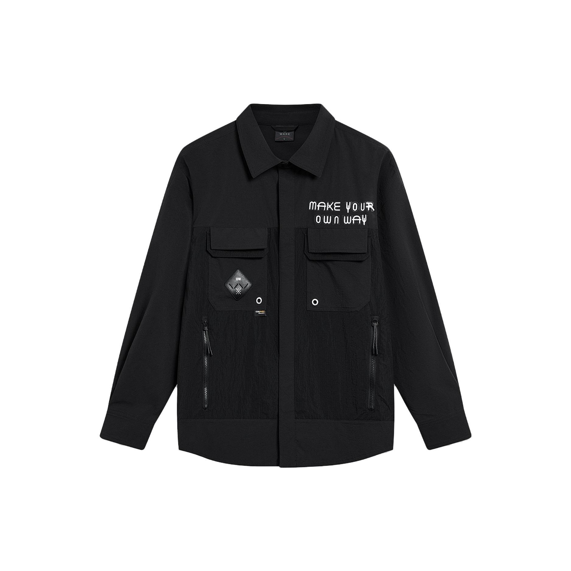 Li Ning X Cyril Artist Collaboration Letter Print Polo Loose Sports Long Sleeve Jacket Men jackets Black AFDT769-1 L
Li Ning X Cyril Artist Collaboration Letter Print Polo Loose Sports Long Sleeve Jacket Men jackets Black AFDT769-1 L