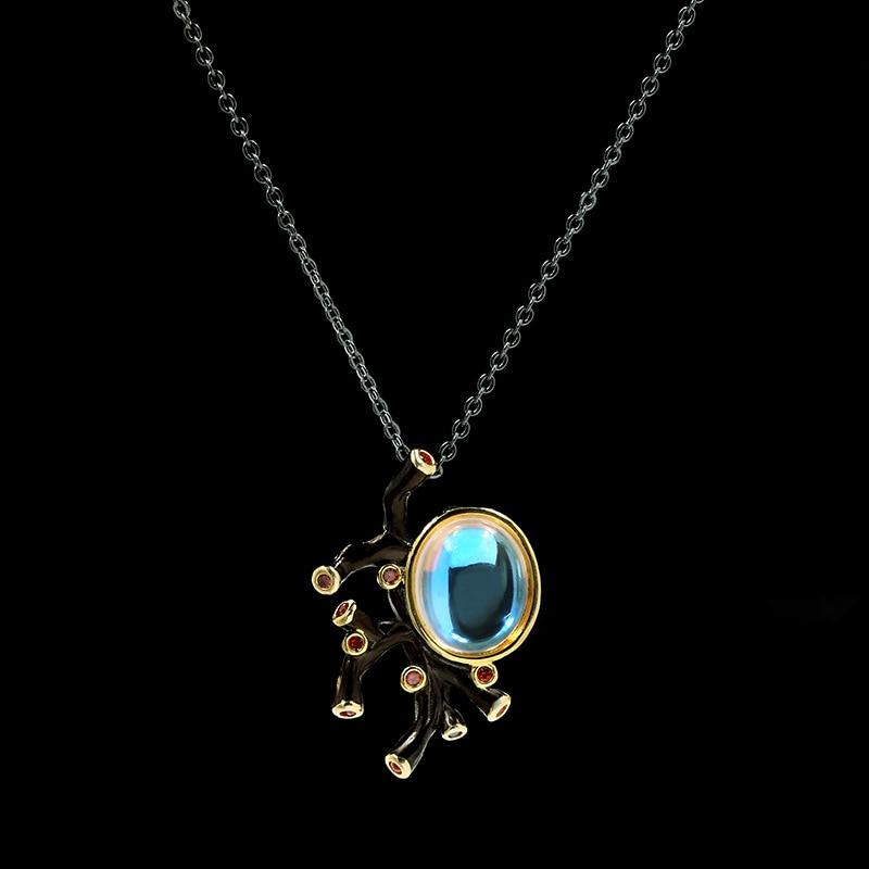 Уникальная винтажная ветвь Moonstone Черное золото Кулон Ожерелье Полупрозрачный кристалл Дамы Ключица Цепочка Свитер Цепочка 925 Серебро
Уникальная винтажная ветвь Moonstone Черное золото Кулон Ожерелье Полупрозрачный кристалл Дамы Ключица Цепочка Свитер Цепочка 925 Серебро
