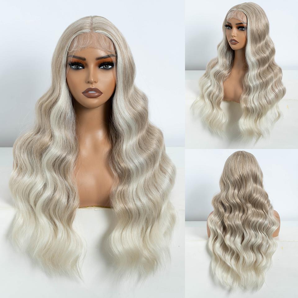 FREEDOM Synthetic Lace Front Wig For Black Women Long Wavy 28 Lace Front Wig With Baby Hair Highlight Ombre Blonde Cosplay Wig (as the picture,28inches)
FREEDOM Synthetic Lace Front Wig For Black Women Long Wavy 28 Lace Front Wig With Baby Hair Highlight Ombre Blonde Cosplay Wig (as the picture,28inches)