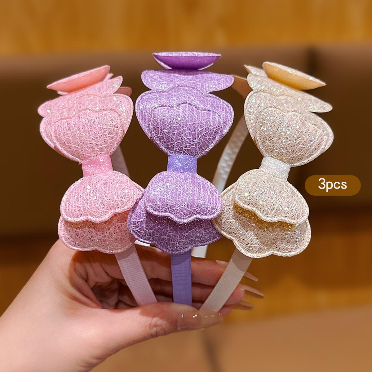 3 красочные повязки-банта простые и милые повязки, подходящие для ежедневных причесок
3 красочные повязки-банта простые и милые повязки, подходящие для ежедневных причесок