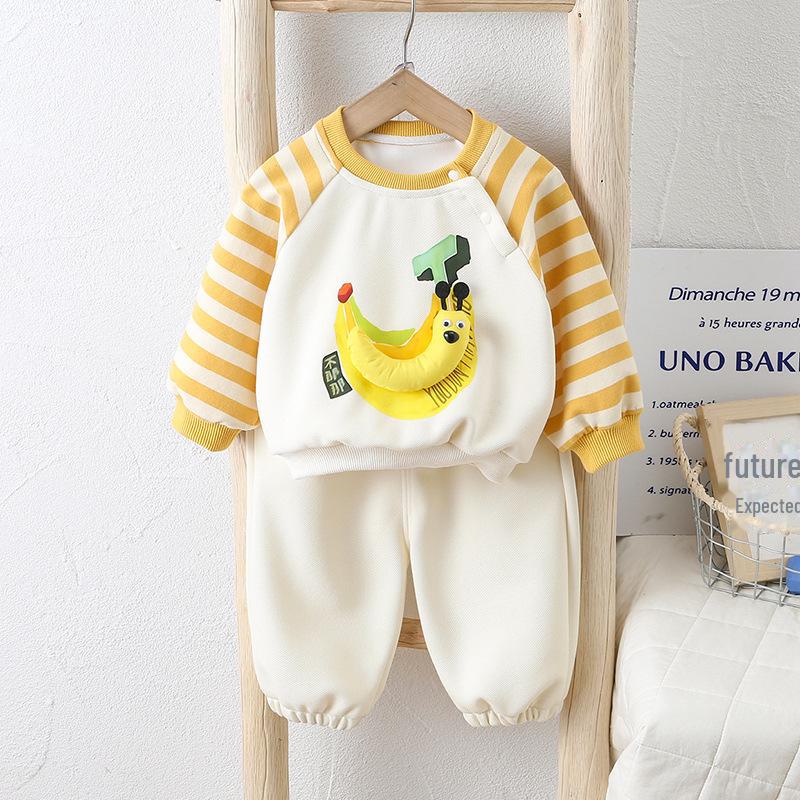 Весенняя толстовка с длинными рукавами с рисунком для мальчиков и девочек 1 года 100 cm жёлтый
Весенняя толстовка с длинными рукавами с рисунком для мальчиков и девочек 1 года 100 cm жёлтый