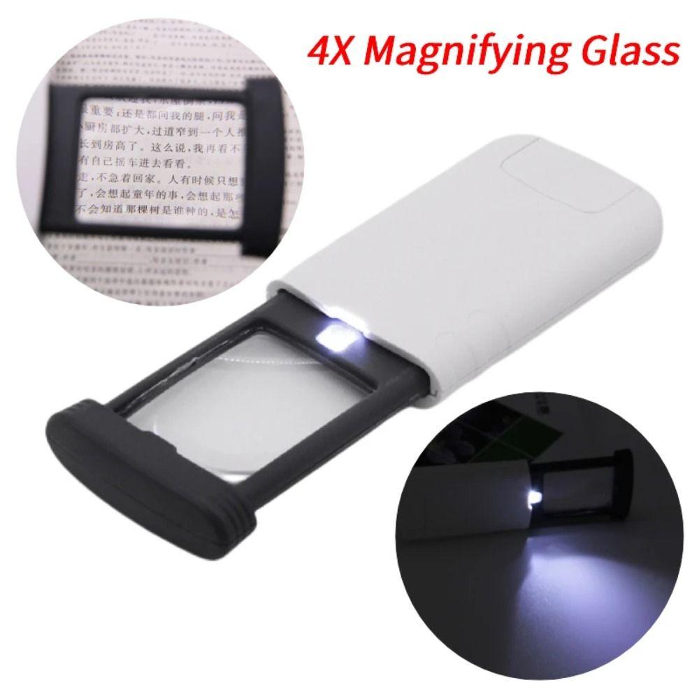 Foldable Pull-Out Magnifying Glass Rectangular Pockets Magnifying Magnifier Cultural Relics 1 pc
Foldable Pull-Out Magnifying Glass Rectangular Pockets Magnifying Magnifier Cultural Relics 1 pc