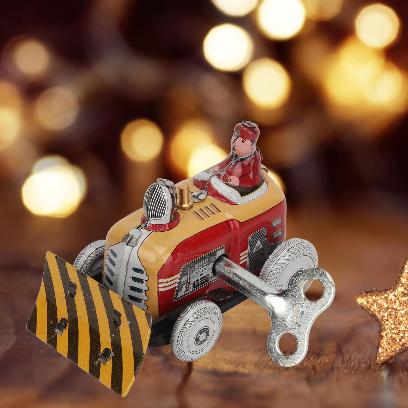 Vintage Small Pushdozer Wind Up Toy Retro Tin Toy Nostalgic Creative Props Collectible Kids Gift Home Decoration
Vintage Small Pushdozer Wind Up Toy Retro Tin Toy Nostalgic Creative Props Collectible Kids Gift Home Decoration
