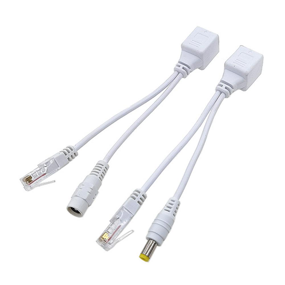 Кабель POE Пасивне живлення через Ethernet Кабель-адаптер POE Splitter RJ45 Інжектор Модуль живлення 5 В 12 В для IP Camea 1pair білий
Кабель POE Пасивне живлення через Ethernet Кабель-адаптер POE Splitter RJ45 Інжектор Модуль живлення 5 В 12 В для IP Camea 1pair білий