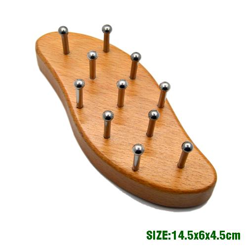 Head/Body Gua Sha Brush Meridian Point Health Massor Acupuncture Scraping Massage Stainless Steel Guasha Comb
Head/Body Gua Sha Brush Meridian Point Health Massor Acupuncture Scraping Massage Stainless Steel Guasha Comb