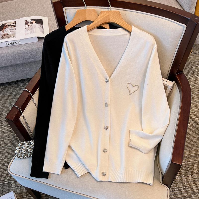 Plus Size Women s Loose Knit Cardigan Sweater (Bust 150-160 cm) 4XL білий
Plus Size Women s Loose Knit Cardigan Sweater (Bust 150-160 cm) 4XL білий