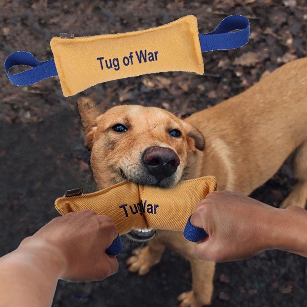 Cotton Canvas Pet Tug-Of-War Toy Nylon Handle Dog Squeaky Toy Dog Interactive Toys Relieve Boredom жовтий
Cotton Canvas Pet Tug-Of-War Toy Nylon Handle Dog Squeaky Toy Dog Interactive Toys Relieve Boredom жовтий