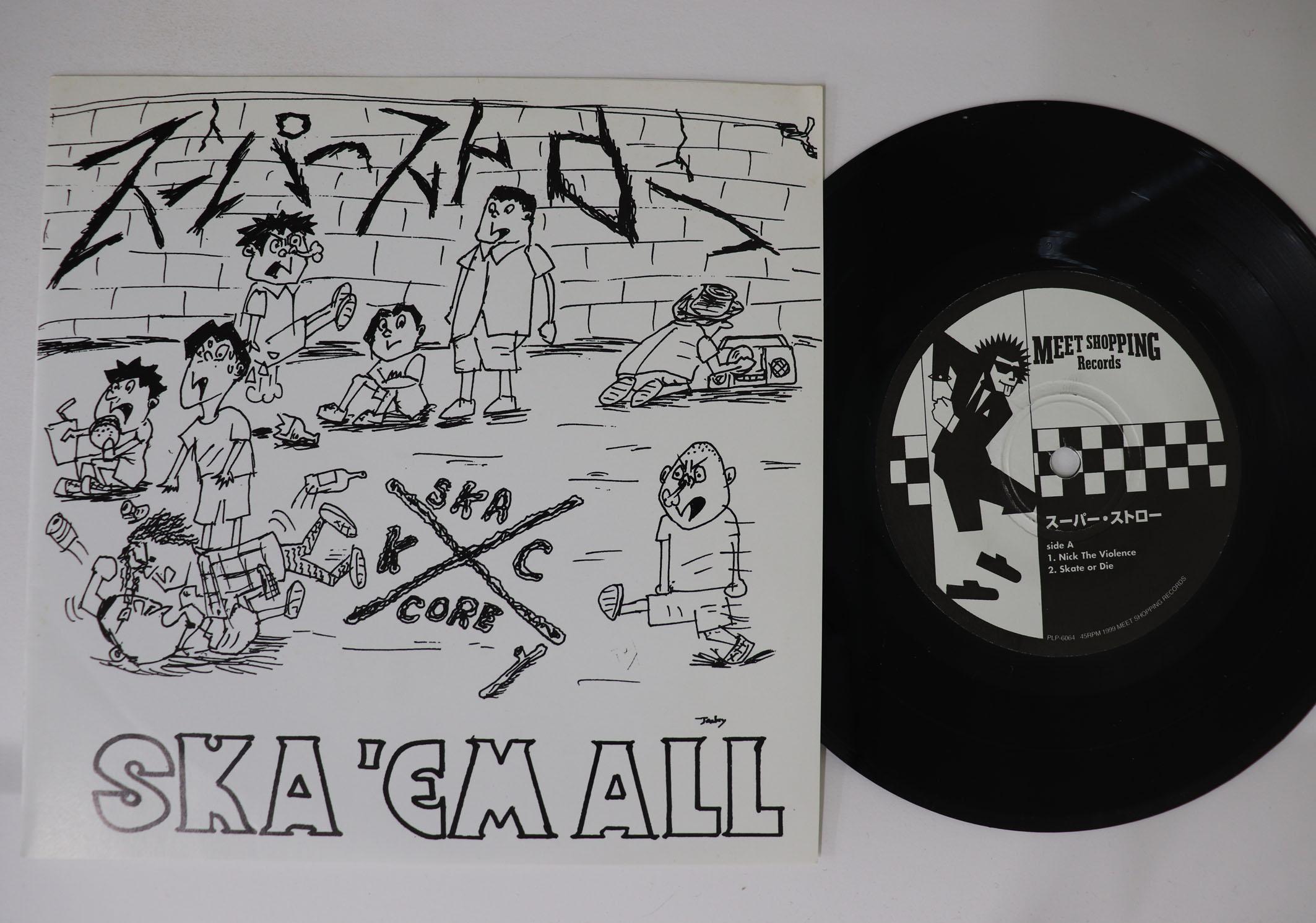 7inch Record SUPER STRAW Ska em All PLP6064 MEET SHOPPING 1999 Japan Japanese PopRock Used
7inch Record SUPER STRAW Ska em All PLP6064 MEET SHOPPING 1999 Japan Japanese PopRock Used