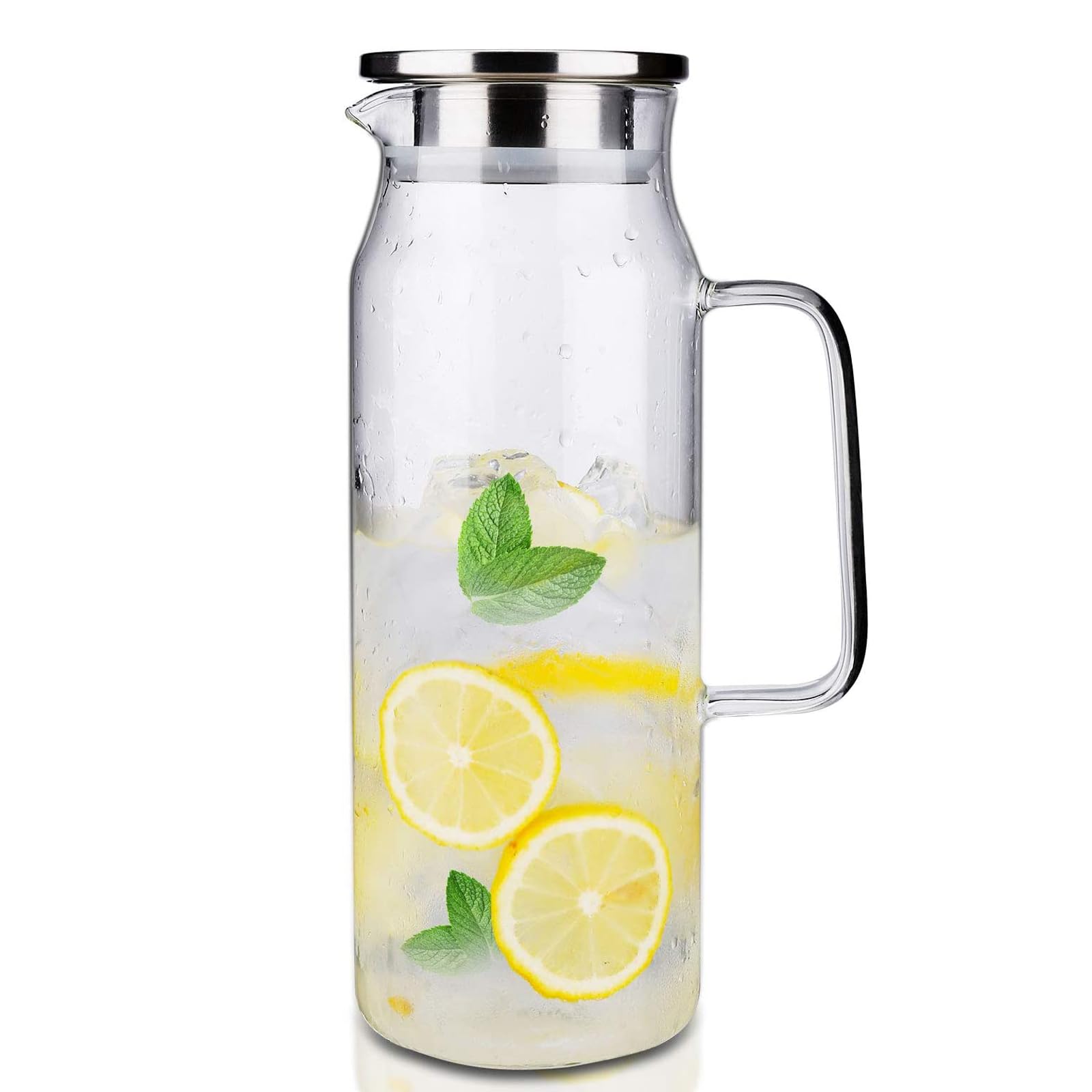 Barley Tea Pitcher, 1500ml Teapot, Stovetop-Safe, Stainless Steel Lid, Refrigerator-Safe, Wide Mouth, Easy to Clean
Barley Tea Pitcher, 1500ml Teapot, Stovetop-Safe, Stainless Steel Lid, Refrigerator-Safe, Wide Mouth, Easy to Clean