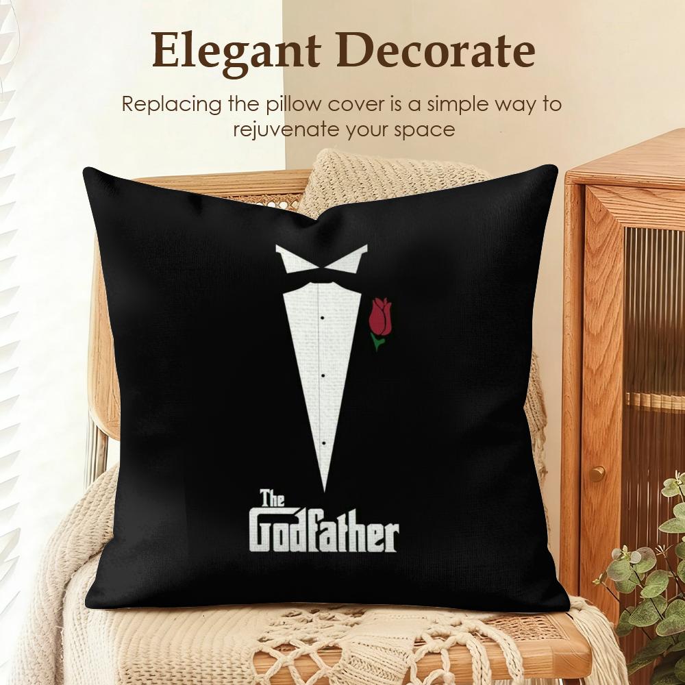Film The GGodfather Cushion Cover Natural Linen Organic Fabric DoubleSided Printing Sofa Home Decor Gift Pillow Case 30x30cm
Film The GGodfather Cushion Cover Natural Linen Organic Fabric DoubleSided Printing Sofa Home Decor Gift Pillow Case 30x30cm