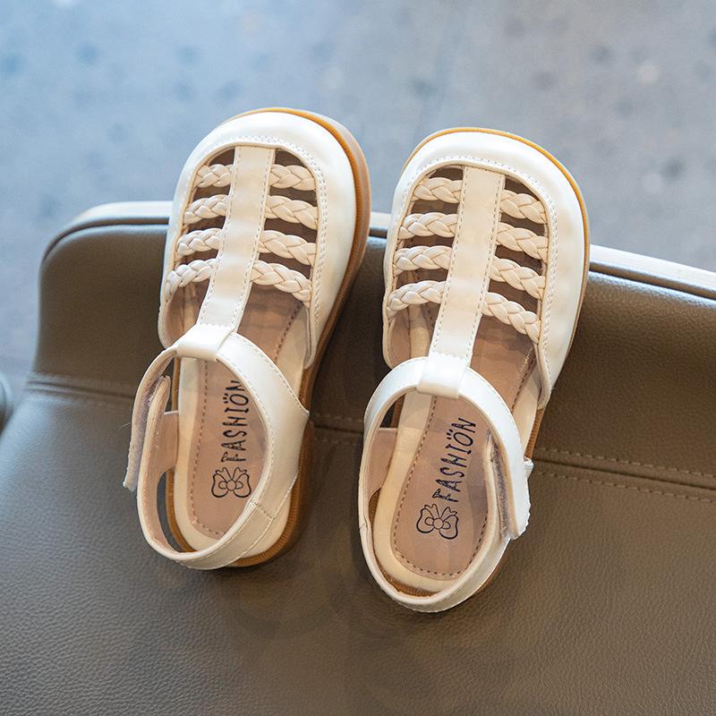 Infants Girls Beige Sweet Weave Baotou Sandals Kids Toddler Baby Summer Children S Princess Dress Beach Shoes Years 27
Infants Girls Beige Sweet Weave Baotou Sandals Kids Toddler Baby Summer Children S Princess Dress Beach Shoes Years 27
