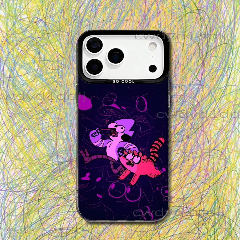 The R-Regular Show Cartoon For iPhone 17,16,15,14,13,12,X,8,Pro,Max,Plus,SE4,Air,Mini Black IMD Matte Case iPhone13PRO
The R-Regular Show Cartoon For iPhone 17,16,15,14,13,12,X,8,Pro,Max,Plus,SE4,Air,Mini Black IMD Matte Case iPhone13PRO