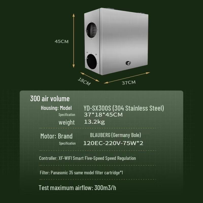 Ying Tang Two-Way Flow Fresh Air System
Ying Tang Two-Way Flow Fresh Air System