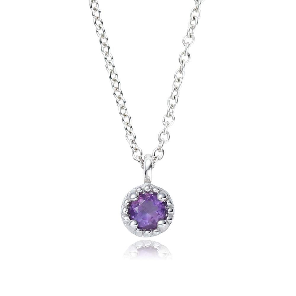 VOTRE COUTURE Natural Amethyst Necklace Free Size Made by Jewelry Craftsman February Birthstone Birthday Present Silver Round Women s
VOTRE COUTURE Natural Amethyst Necklace Free Size Made by Jewelry Craftsman February Birthstone Birthday Present Silver Round Women s