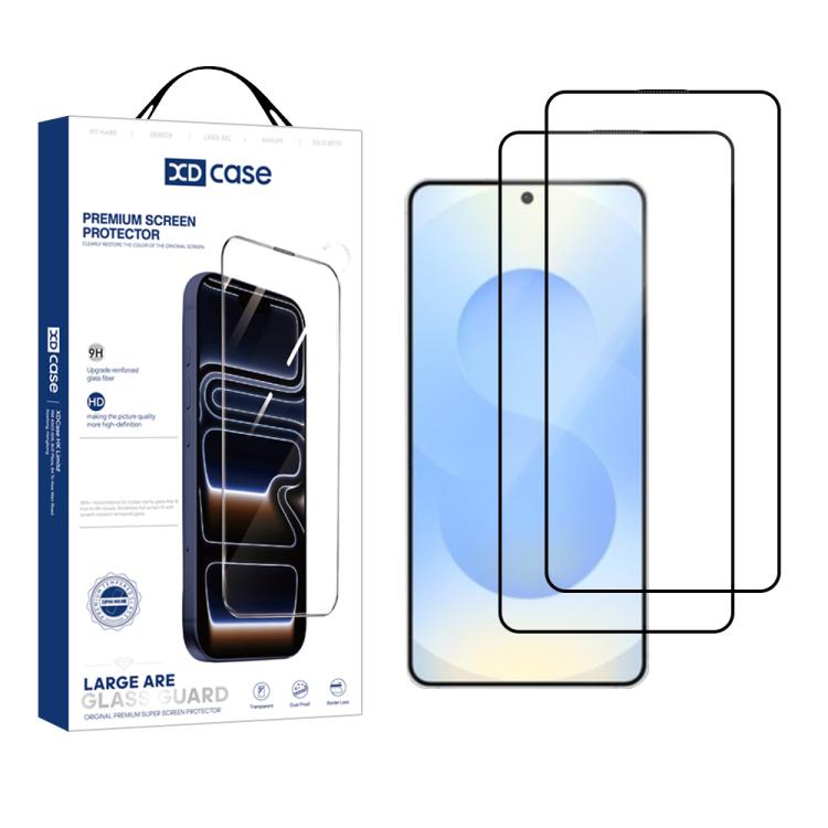 XDcase 2pcs / Pack Silk Screen Printed HD Tempered Glass Film, Support Fingerprint Unlock For Samsung Galaxy S25+ 5G
XDcase 2pcs / Pack Silk Screen Printed HD Tempered Glass Film, Support Fingerprint Unlock For Samsung Galaxy S25+ 5G