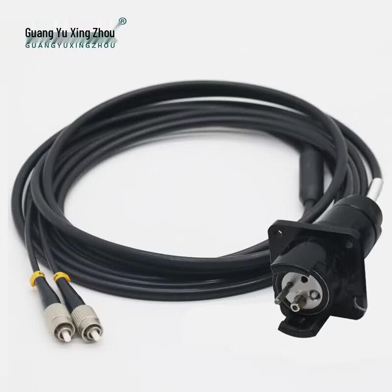 Ruggedized 2-Core Single-Mode Fiber Optic Bulkhead Connector
Ruggedized 2-Core Single-Mode Fiber Optic Bulkhead Connector