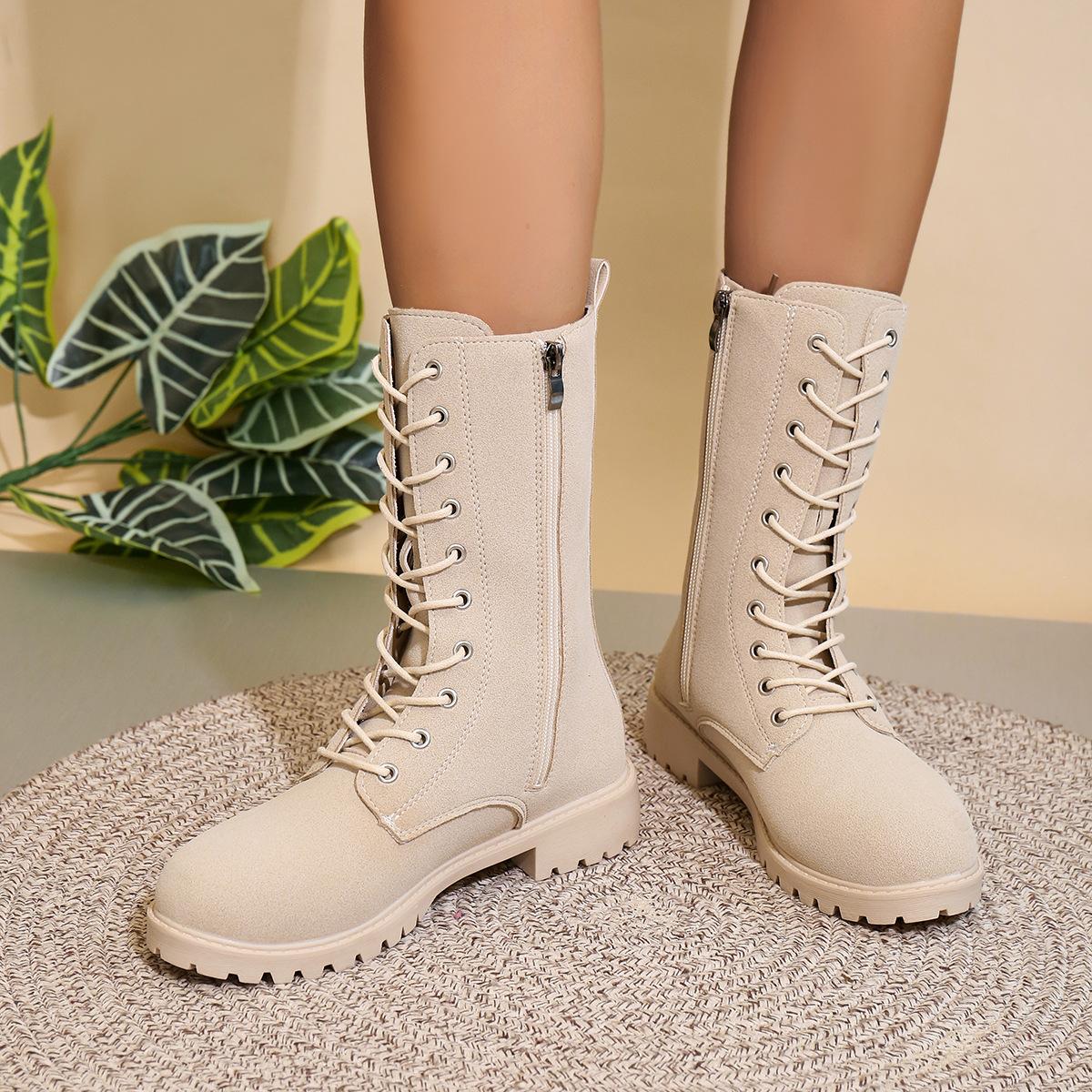 Foreign trade Martin boots women s 2025 autumn and winter new round head side zipper short boots temperament commuter professional women 36
Foreign trade Martin boots women s 2025 autumn and winter new round head side zipper short boots temperament commuter professional women 36
