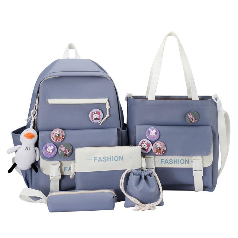 School bag middle school student 2025 new girl fashion cartoon large capacity backpack primary school junior high school student backpack Single pack синій
School bag middle school student 2025 new girl fashion cartoon large capacity backpack primary school junior high school student backpack Single pack синій