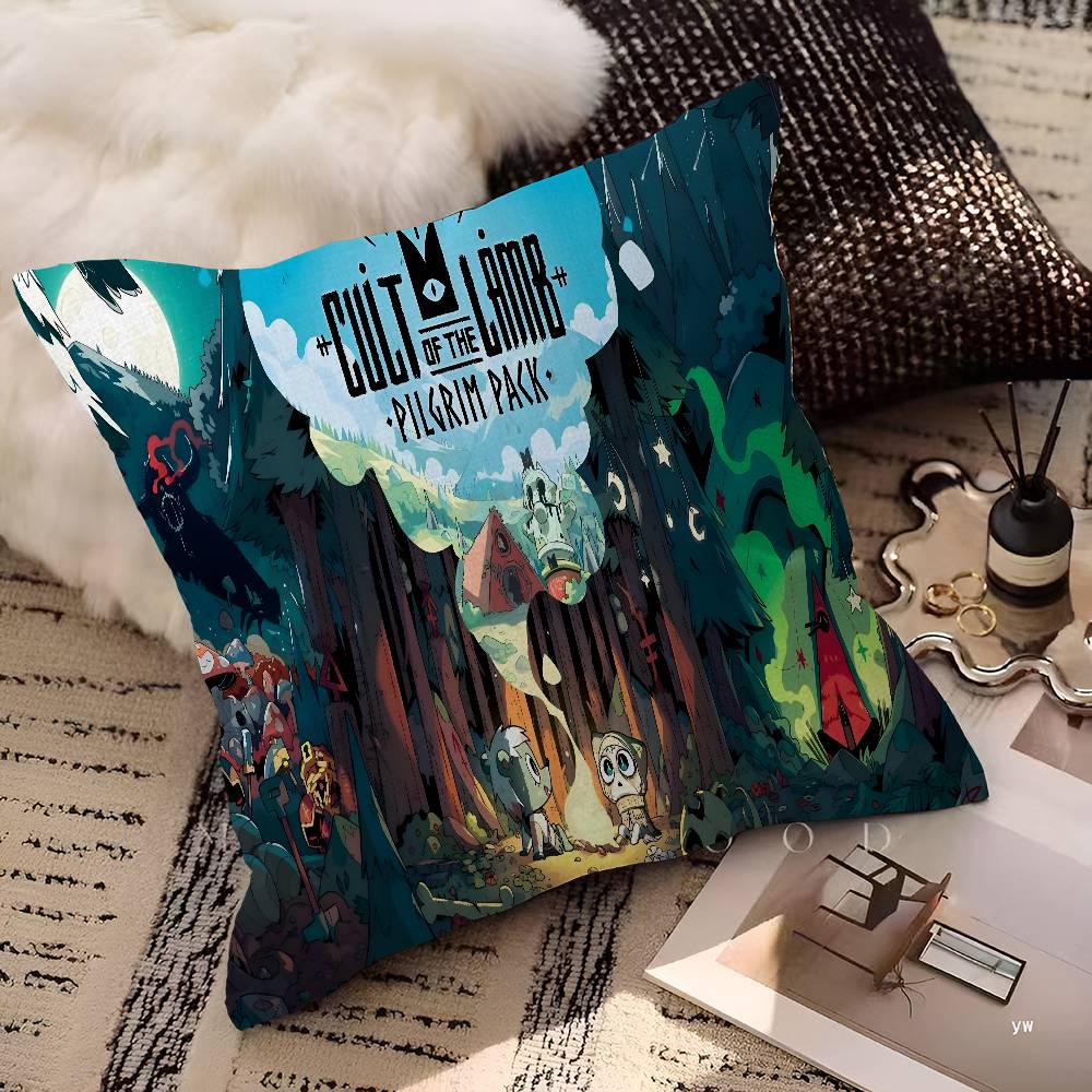 Cult of the Lamb Review Office Cushion Pillowcase Car Cushion CoverXCM Lumbar Pillowcase Sofa Pillowcover 30x30 cm
Cult of the Lamb Review Office Cushion Pillowcase Car Cushion CoverXCM Lumbar Pillowcase Sofa Pillowcover 30x30 cm