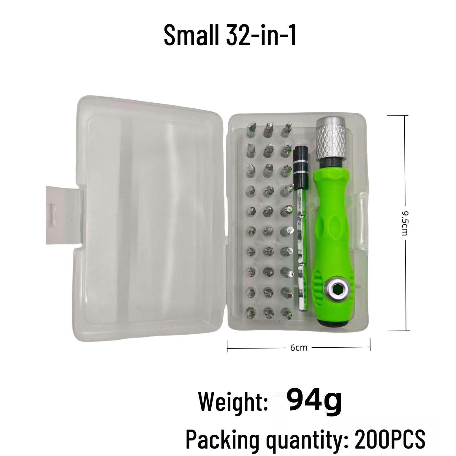 Набор многофункциональных отверток 32 в 1 для электроники и игрушек
Набор многофункциональных отверток 32 в 1 для электроники и игрушек